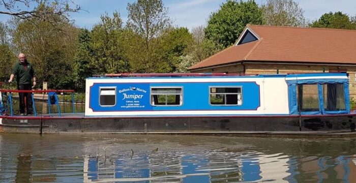 Case Study Juniper Day Narrowboat in New Livery